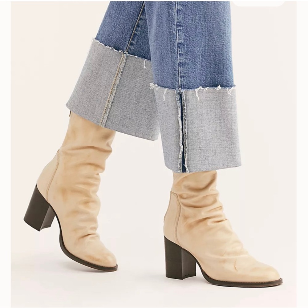 Free people Elle Block Heel Boots